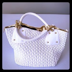 White Big Buddha purse